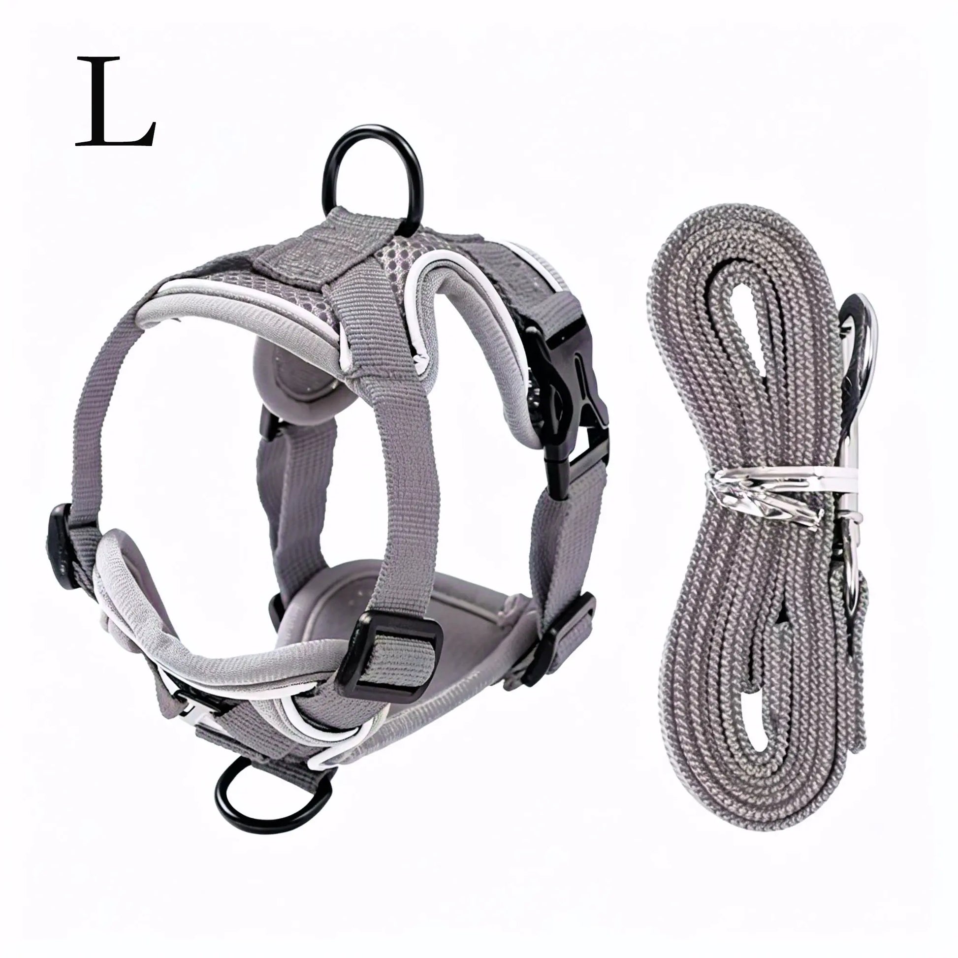 Escape-Proof Cat Harness and Leash Set; Adjustable Size. Cat Leash and Collar Made from Comfortable, Breathable Materials with Adjustable Sizing. Reflective Strip, Soft Mesh Vest, Convenient for Safe Leash Walking. Includes a Summer Version; Breathable An